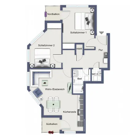 Hanse 302 Apartment *